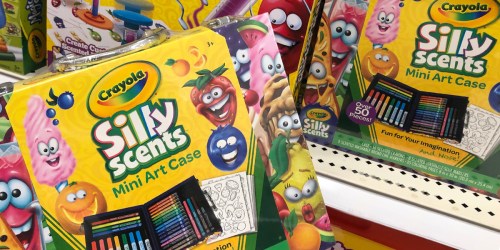 Crayola Silly Scents Mini Art Case 50-Piece Set Only $14.99 on Walmart.online (Regularly $27)