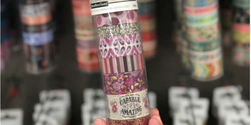 Washi Tape 8-Pack Tubes Just $4 (Regularly $15) at Michaels