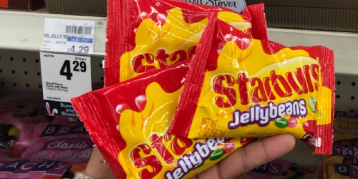 CVS: THREE Starburst Jelly Beans 2-Ounce Bags Only $1 After Cash Back (Just 33¢ Each)