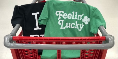 Target: Mens St. Patrick’s Day Graphic Tees Only $7.50 & More (In-Store And Online)