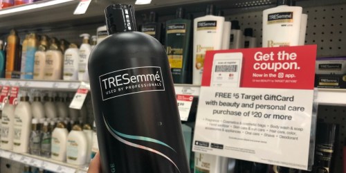 TRESemmé Shampoo & Conditioner 28oz Bottles Only $1.89 Each After Target Gift Card