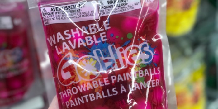 Goblies Throwable Paintball 40-Count Packs Just $4 at Michaels (Washable & Painless)