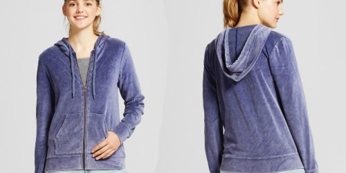 Target.online: Mossimo Womens Velour Hoodie Just $5.98 (Regularly $25)