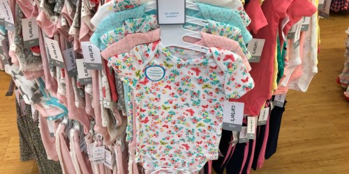 Carter’s Baby Bodysuits as Low as $1.25 Each + More