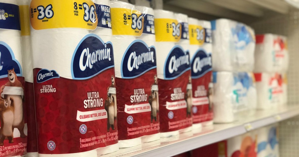 Charmin MEGA Plus 8-Count Rolls Just $6.66 Each Shipped After Target Gift Card & More