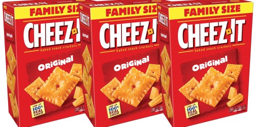 THREE Cheez-It Family Size Boxes Only $8.17 Shipped (Just $2.72 Each)