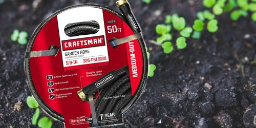 Sears: Craftsman 50-Foot Garden Hose Only $9.99