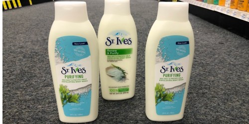 St. Ives Body Wash Only 96¢ After CVS Rewards