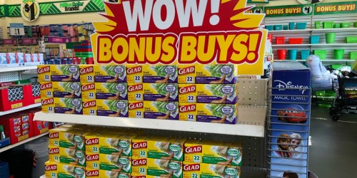 Dollar Tree Bonus Buys ($1 Glad Storage Bags, Reynolds Foil Sheets & More)