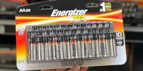 Home Depot: Energizer Max Alkaline AA Batteries 36-Count Only $9.88 (Regularly $16) In-Store Only