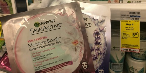 Garnier SkinActive Masks Only 59¢ Each After CVS Rewards