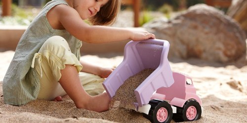 Green Toys Pink Dump Truck Just $9.49 (Made in the USA with 100% Recycled Plastic)