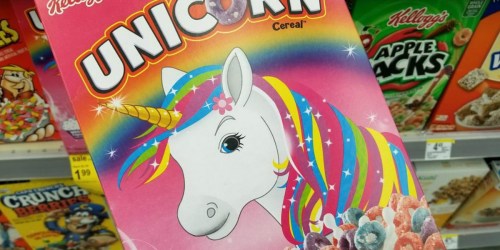 Kellogg’s Unicorn Cereal ONLY 99¢ at Walgreens