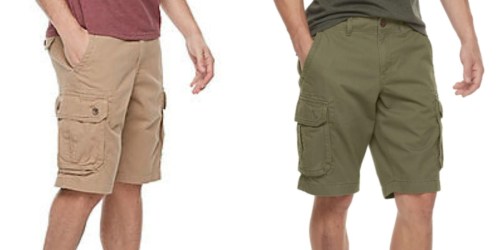 Men’s Urban Pipeline Cargo Shorts Just $12.74 on Kohl’s.online (Regularly $40)