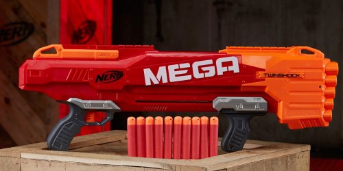 Target.online: NERF N-Strike Mega Twinshock Blaster ONLY $14.09 (Regularly $40)