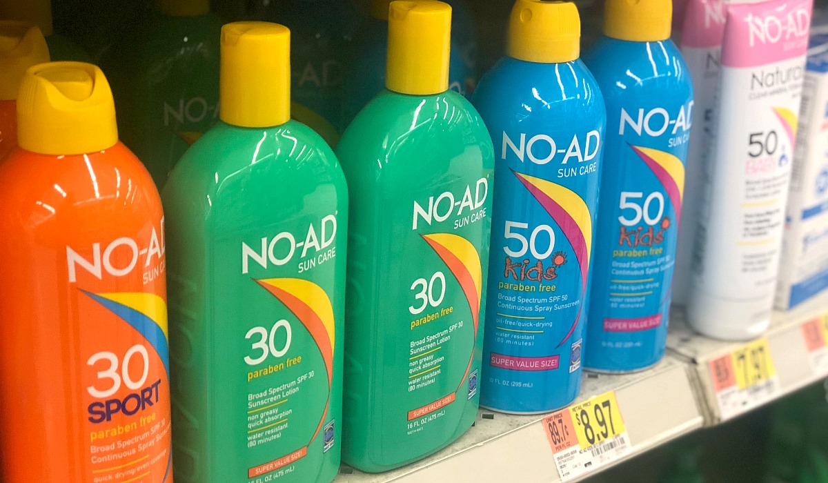 no-ad suncare sunscreen at walmart hip2save