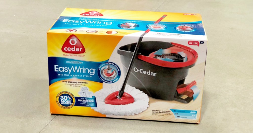 O-Cedar easy wring mop