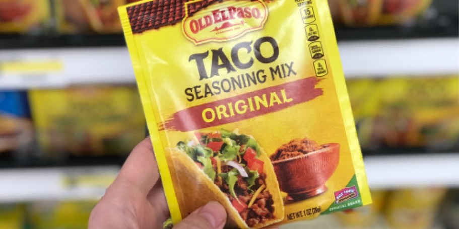 Old El Paso Seasoning Mix 10-Count Just $3.61 Shipped on Amazon (Only 36¢ Each!)