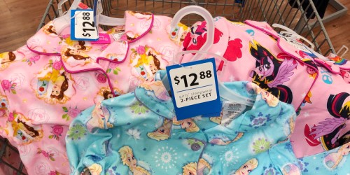 Walmart: Possibly Up to 75% Off Kids 2-Piece Pajama Sets Including Disney & More