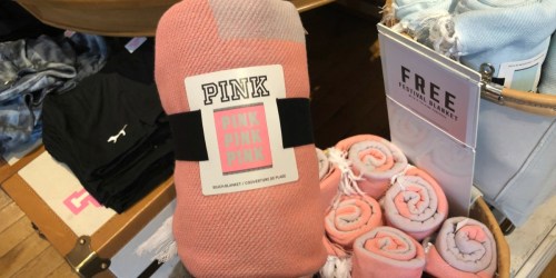 FREE Victoria’s Secret Beach Blanket w/ $75+ PINK Purchase & More