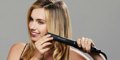 Amazon: Revlon 1″ Straightening Ceramic Flat Iron Only $13.99 (Regularly $30)