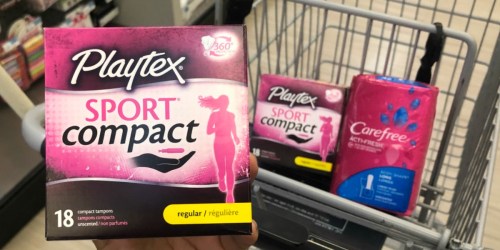 Playtex and Carefree Products Only $1.55 Each After Rite Aid Rewards