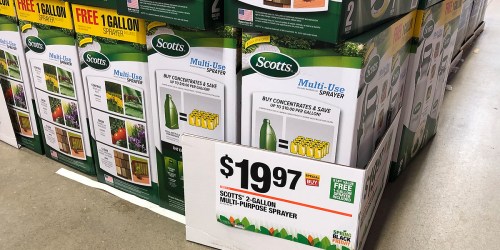 Scotts Multi-Use Sprayer 2-Count Bonus Pack ONLY $19.97 at Home Depot