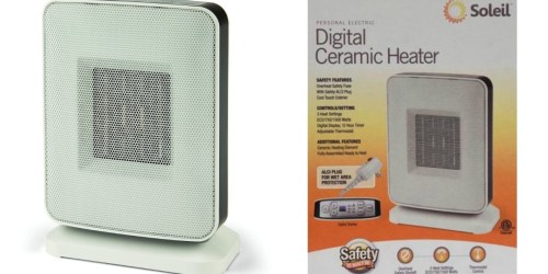 Walmart.online: Digital Portable Ceramic Space Heater ONLY $9.88 (Regularly $40)