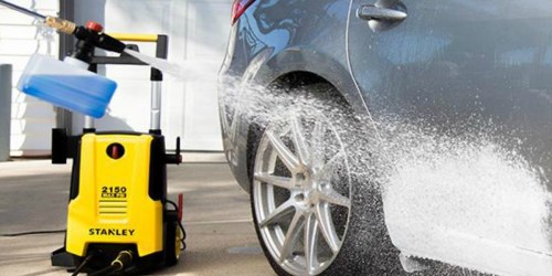 Stanley Electric Pressure Washer w/ Attachments ONLY $134.97 Shipped (Regularly $210)