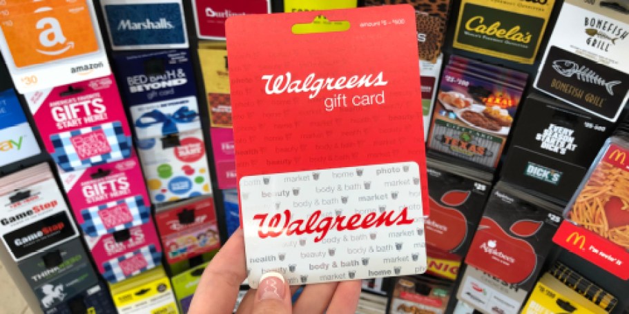 $25 Walgreens eGift Card Only $21