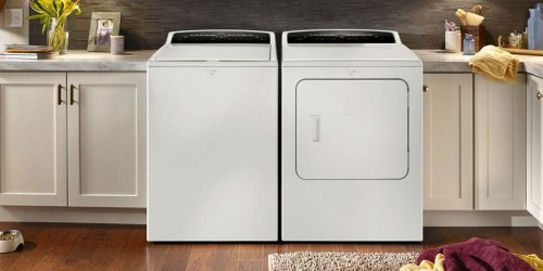 Home Depot: Whirlpool Washer AND Dryer Only $846 Delivered (Regularly $1,598)