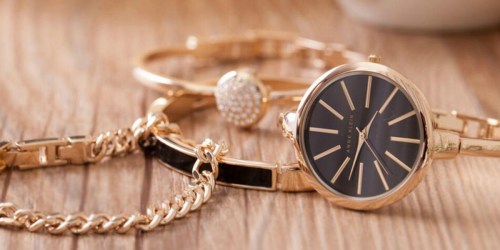 Anne Klein Women’s Bangle Watch & Bracelet Set ONLY $49.99 Shipped (Regularly $150) + More