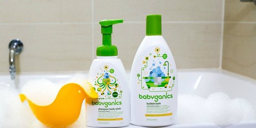 40% Off Babyganics Shampoo & Body Wash, Diapers & More at Amazon