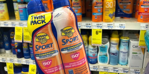 WHOA! Banana Boat Sunscreen TWIN Pack Possibly Only $5.99 at CVS (Regularly $17)