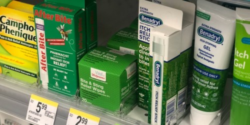 Walgreens: Benadryl Itch Relief Sticks ONLY 12¢ Each After Rewards