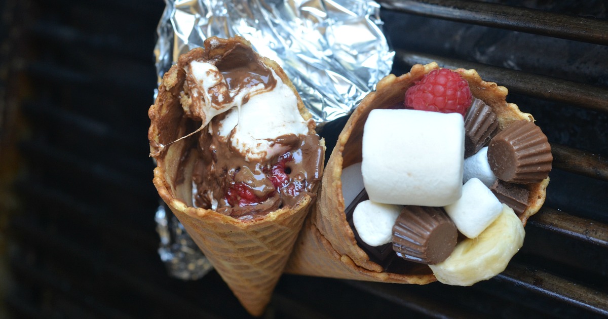 Hip2Save's Top 10 Recipe & DIY Posts of All Time –– S'mores cones