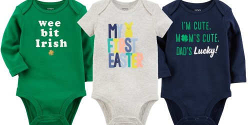 Carter’s Bodysuits as Low as 96¢ on Kohl’s.online (Regularly $12) + More