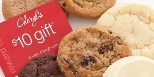 Cheryl’s 6-Piece Cookie Sampler AND $10 Reward Card ONLY $6.99 Shipped