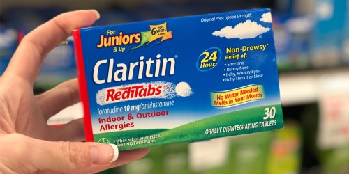 Target: Claritin Non-Drowsy RediTabs for Juniors 30-Count Box Only $13.49 Each After Gift Card