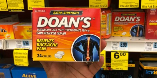 Better Than Free Doan’s Pain Reliever After Rite Aid Rewards