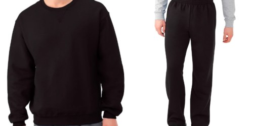 Kohl’s Cardholder Deal: Men’s Fruit Of The Loom Sweatshirt Or Pants $3.92 Shipped (Reg $28)