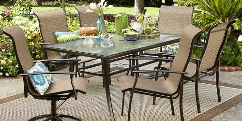 Sears.online: Garden Oasis Harrison 7-Piece Dining Set Only $269.99 (Regularly $600)