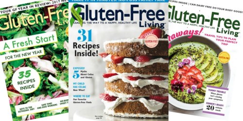 Gluten-Free Living Magazine Subscription ONLY $12.99 (Features Recipes, Tips & More)