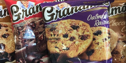 Grandma’s Cookies 60-Count Packs Only $16.49 Shipped or Less on Amazon (Just 27¢ Each)