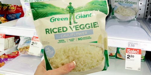 Target: Green Giant Riced Veggies Only $1.20 (Great for Low Carb Meal Plans)