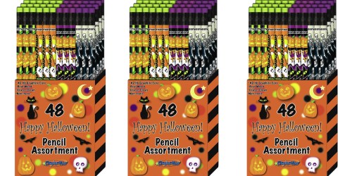 Amazon: Halloween Pencil 48-Count Box Only $2.29 Shipped