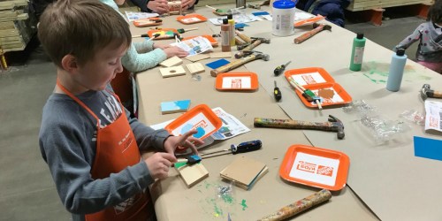 FREE Home Depot Kids Workshop to Build Sled w/ Reindeer on December 1st (Register Now)