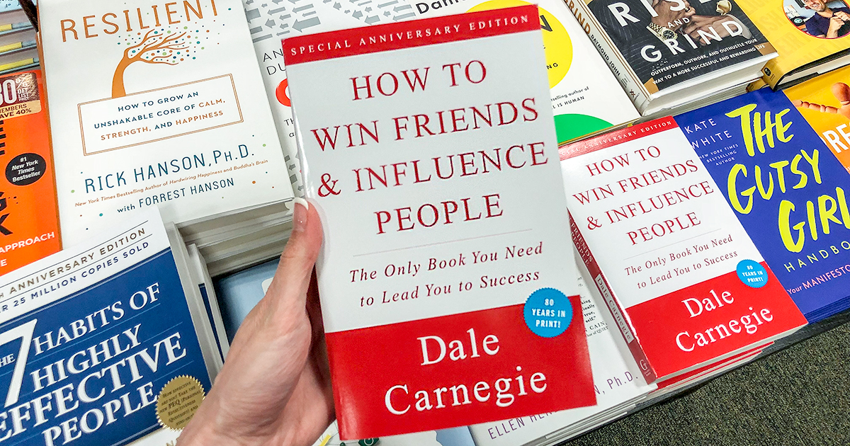 best Amazon self-help books — how to win friends and influence people by dale carnegie