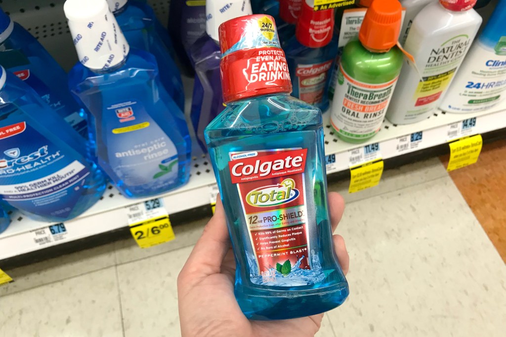 Rite Aid FREE Colgate Mouthwash