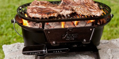 Amazon: Lodge Pre-Seasoned Sportsman’s Charcoal Grill $85.97 Shipped (Regularly $145)